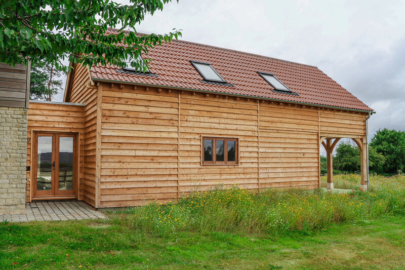 Garage linked to house